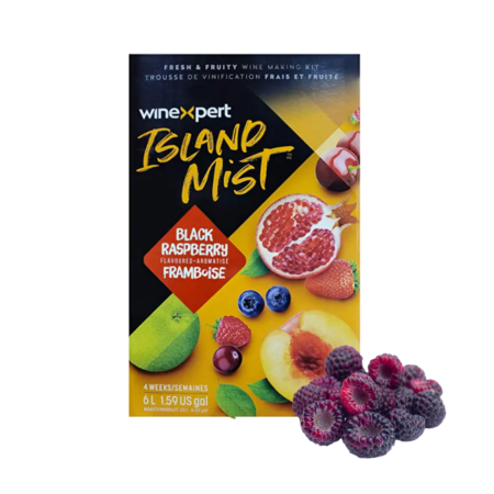 Island Mist Black Raspberry Fruit Wine - Take Home Wine Kit