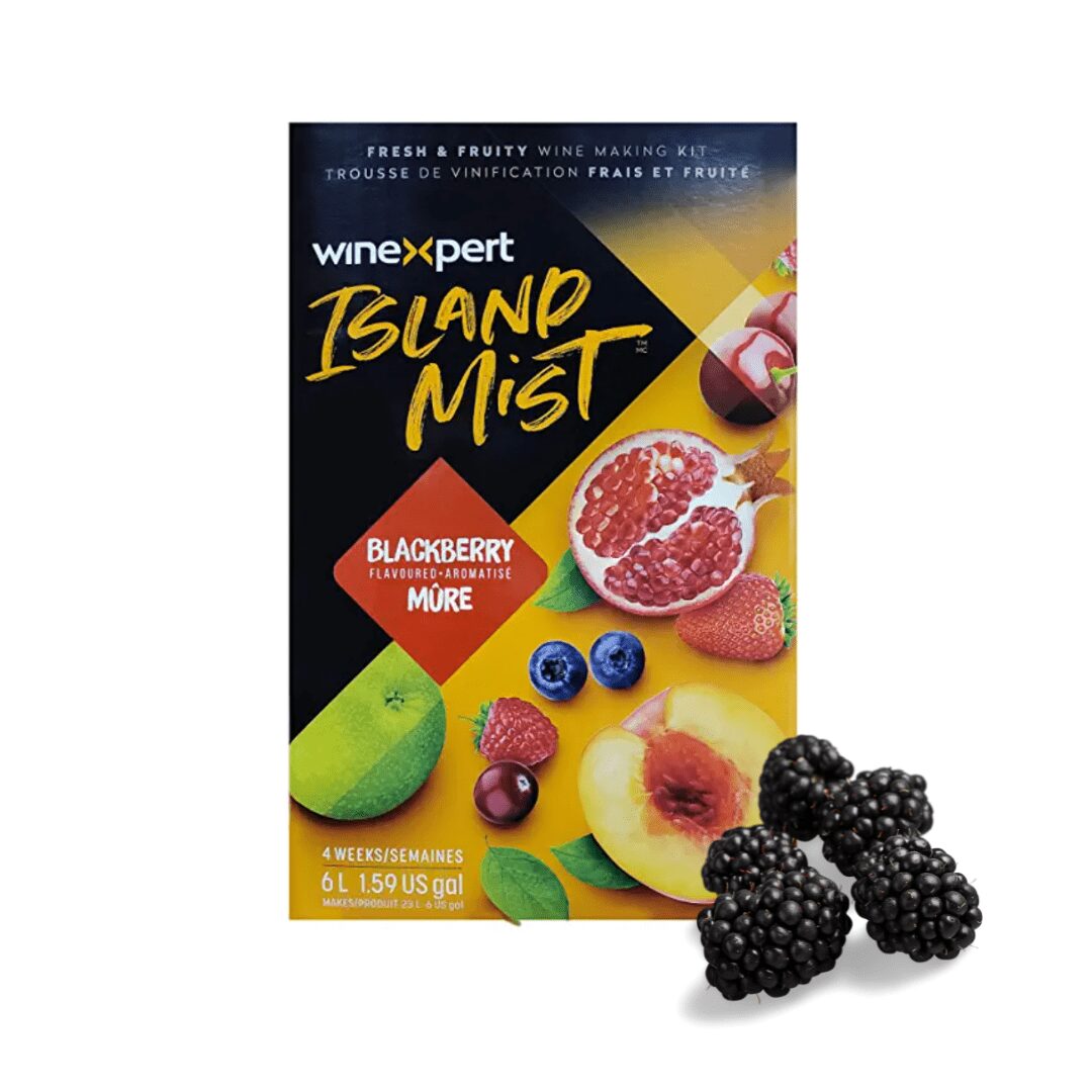 Island Mist Blackberry Fruit Wine - Take Home Wine Kit