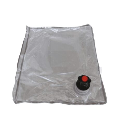 Wine Bag: 4L Clear w/Corner Spout
