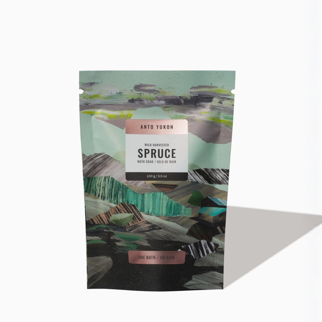 Foaming Spruce Bath Soak 100g- Anto Yukon