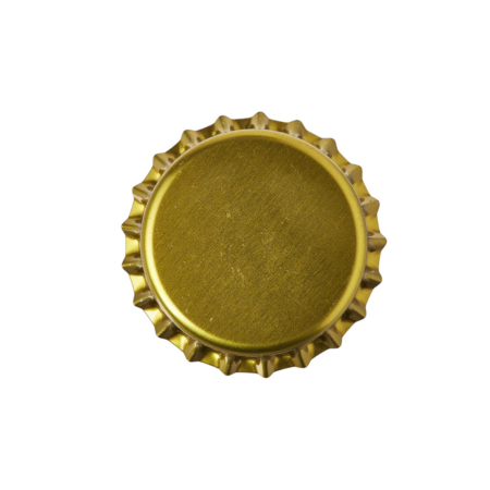 Crown Caps Beer Caps Gold 26mm