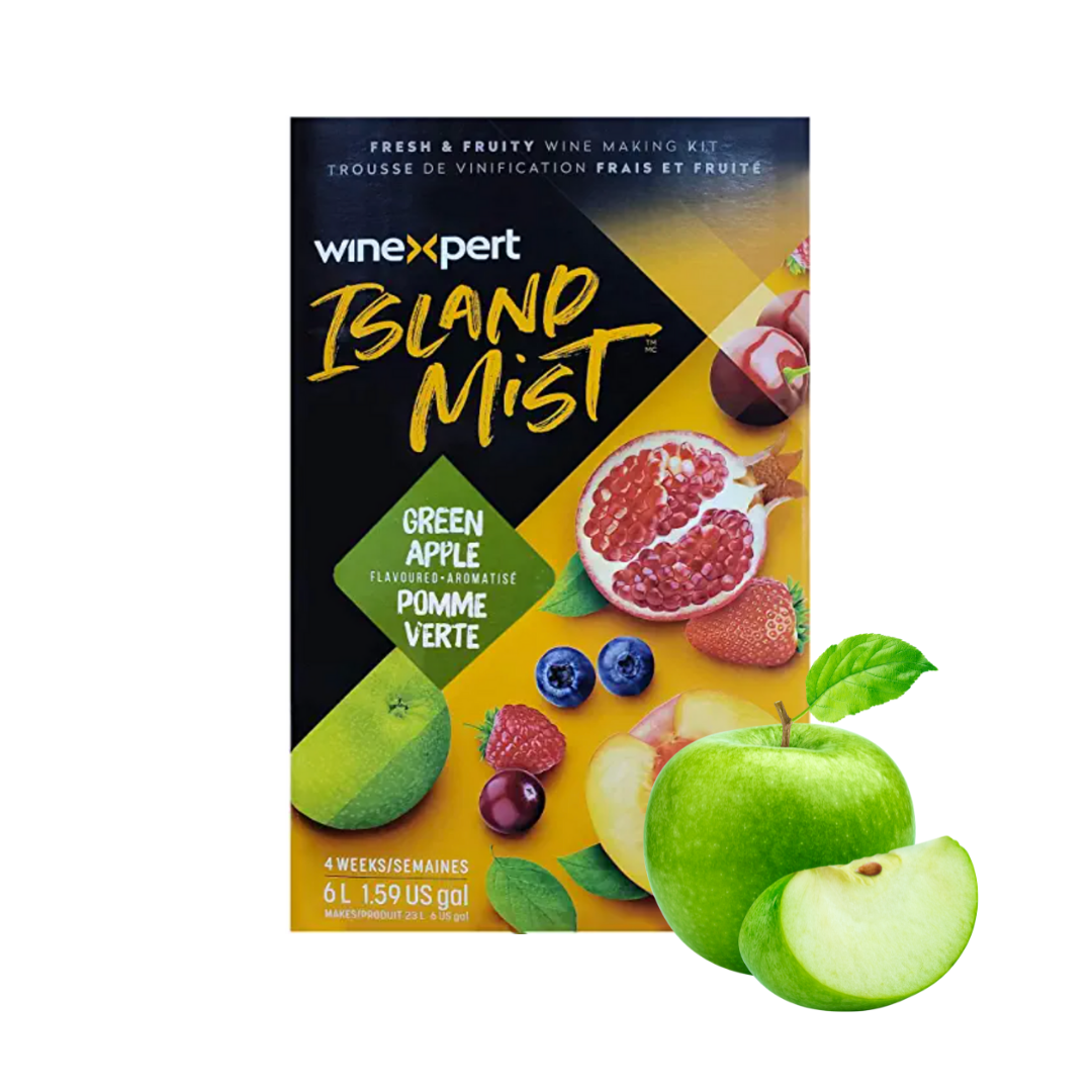 Island Mist Green Apple Fruit Wine - Take Home Wine Kit