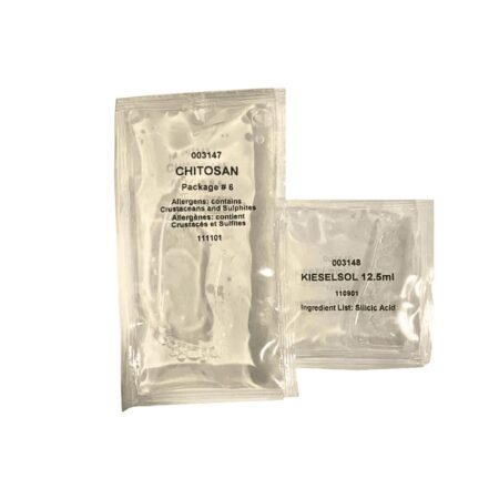 Kieselsol/ Chitosan Dual Fining Pack