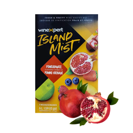 Island Mist Pomegranate Fruit Wine - Take Home Wine Kit