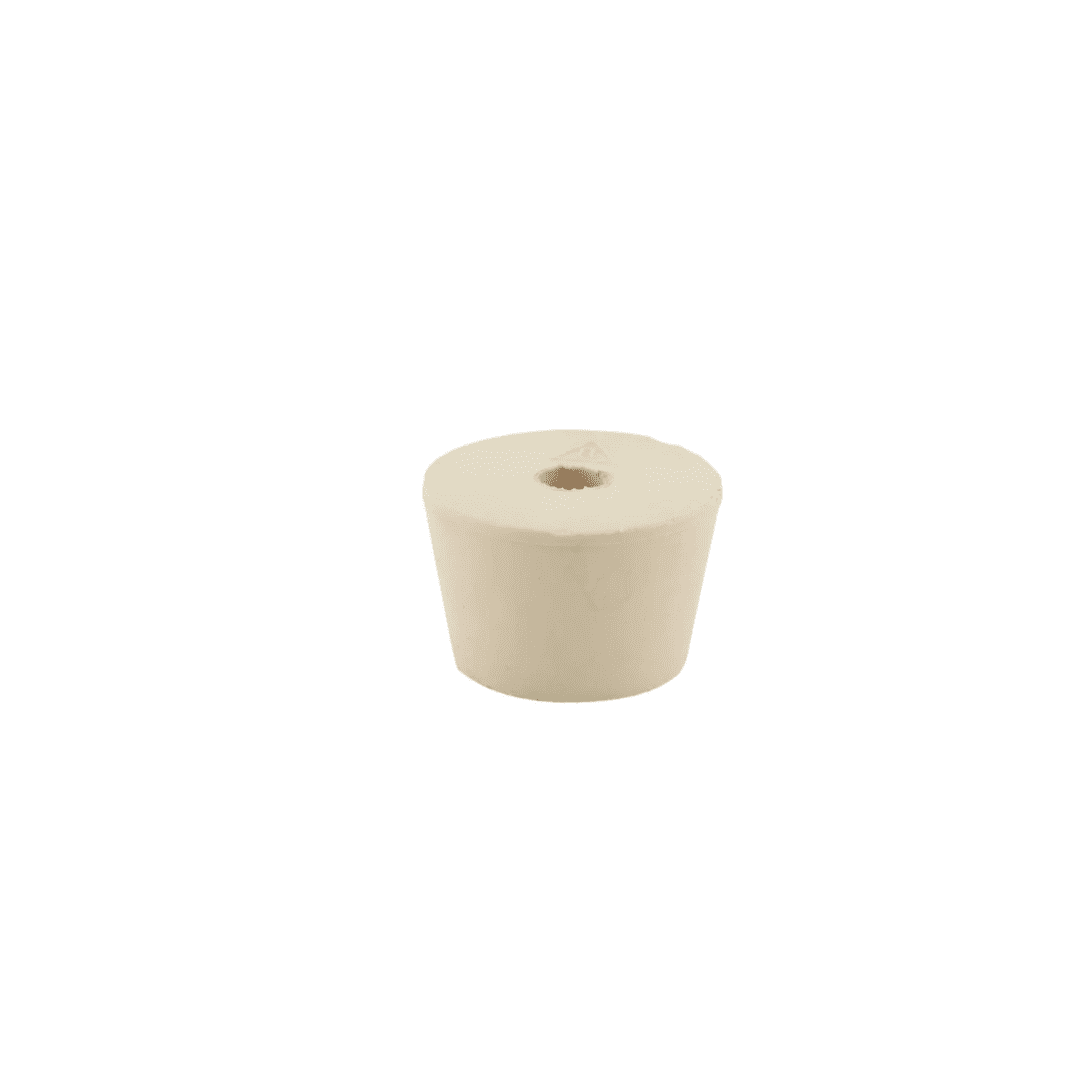 Rubber Stopper #6.5 Drilled