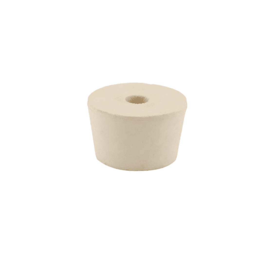 Rubber Stopper #8.5 Drilled