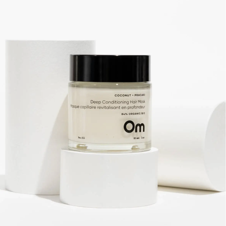 Om Organics Skincare Coconut + Pracaxi Deep Conditioning Hair Mask - Image 3