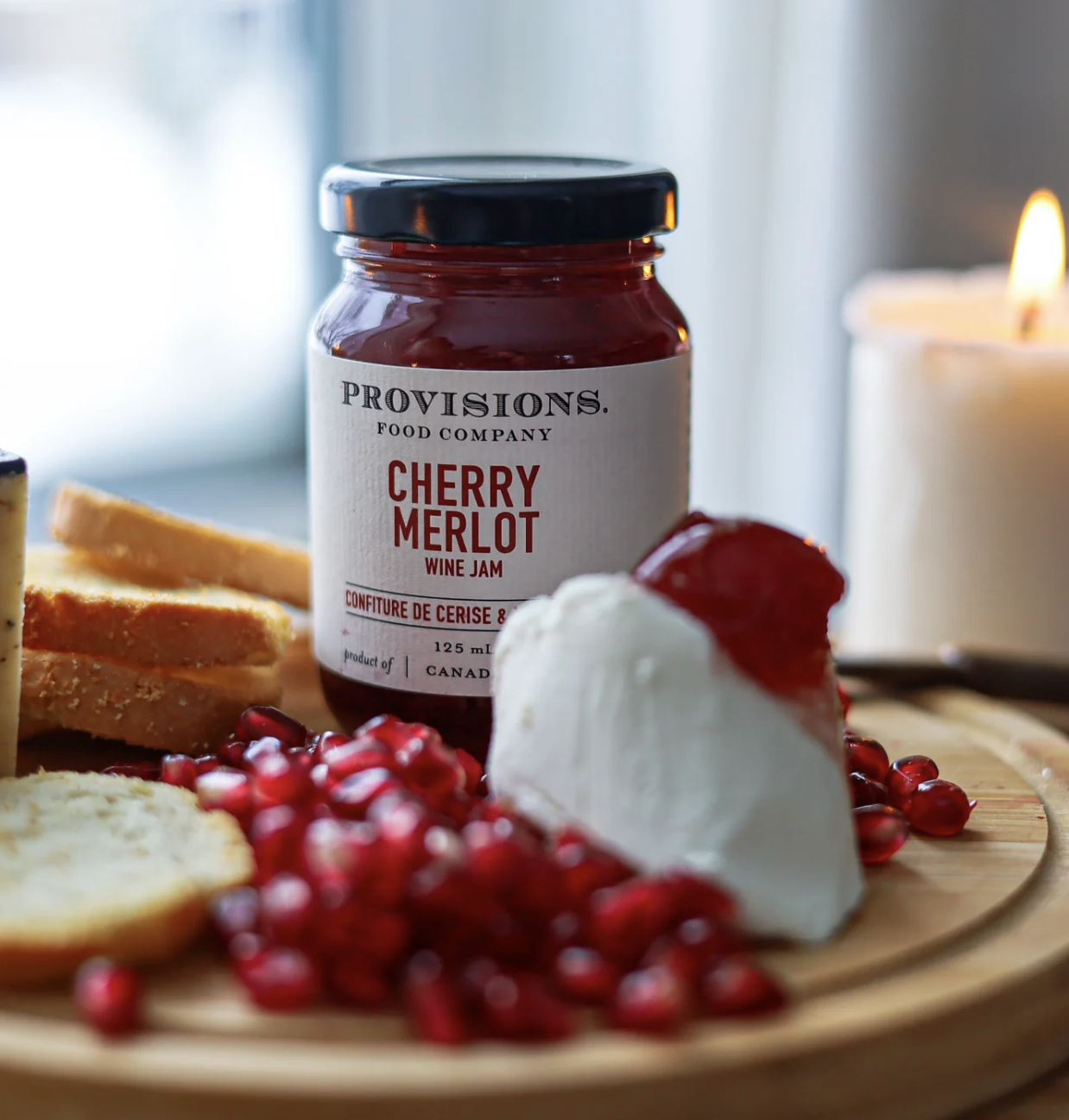 Cherry Merlot Wine Jam- Provisions Food Company - Image 3