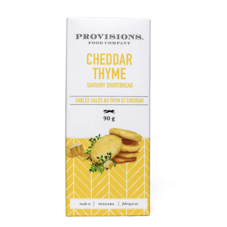 Cheddar Thyme Shortbread- Provisions Food Company