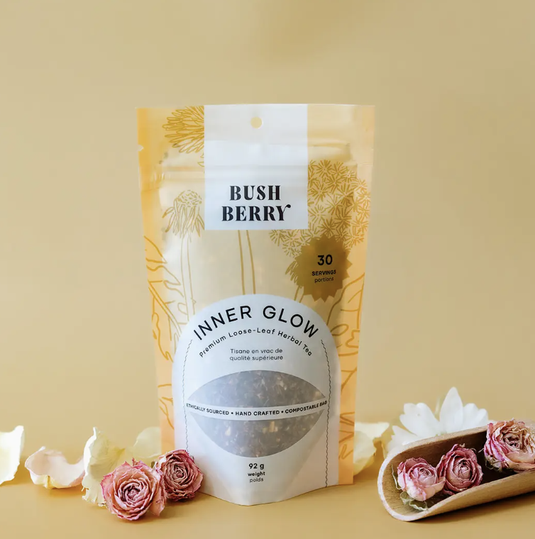 Organic Inner Glow Loose Leaf Tea - Bush Berry