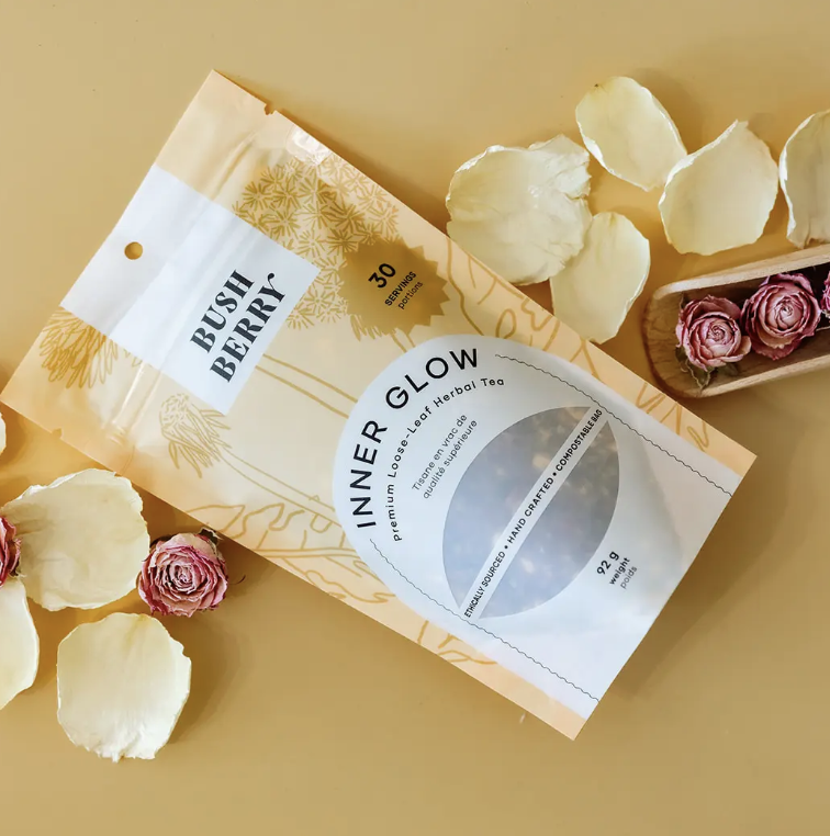 Organic Inner Glow Loose Leaf Tea - Bush Berry - Image 3