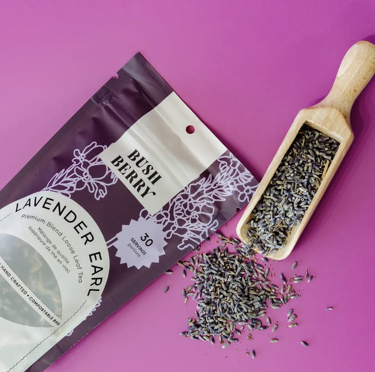 Organic Lavender Earl Loose Leaf Tea - Bush Berry - Image 4