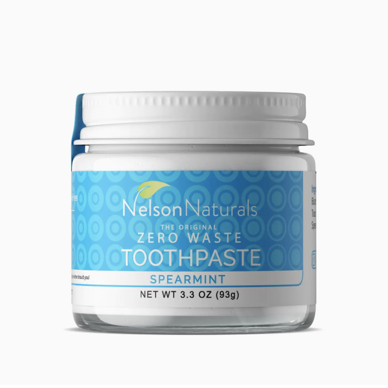 The Original Zero Waste Toothpaste - Spearmint- Nelson Naturals