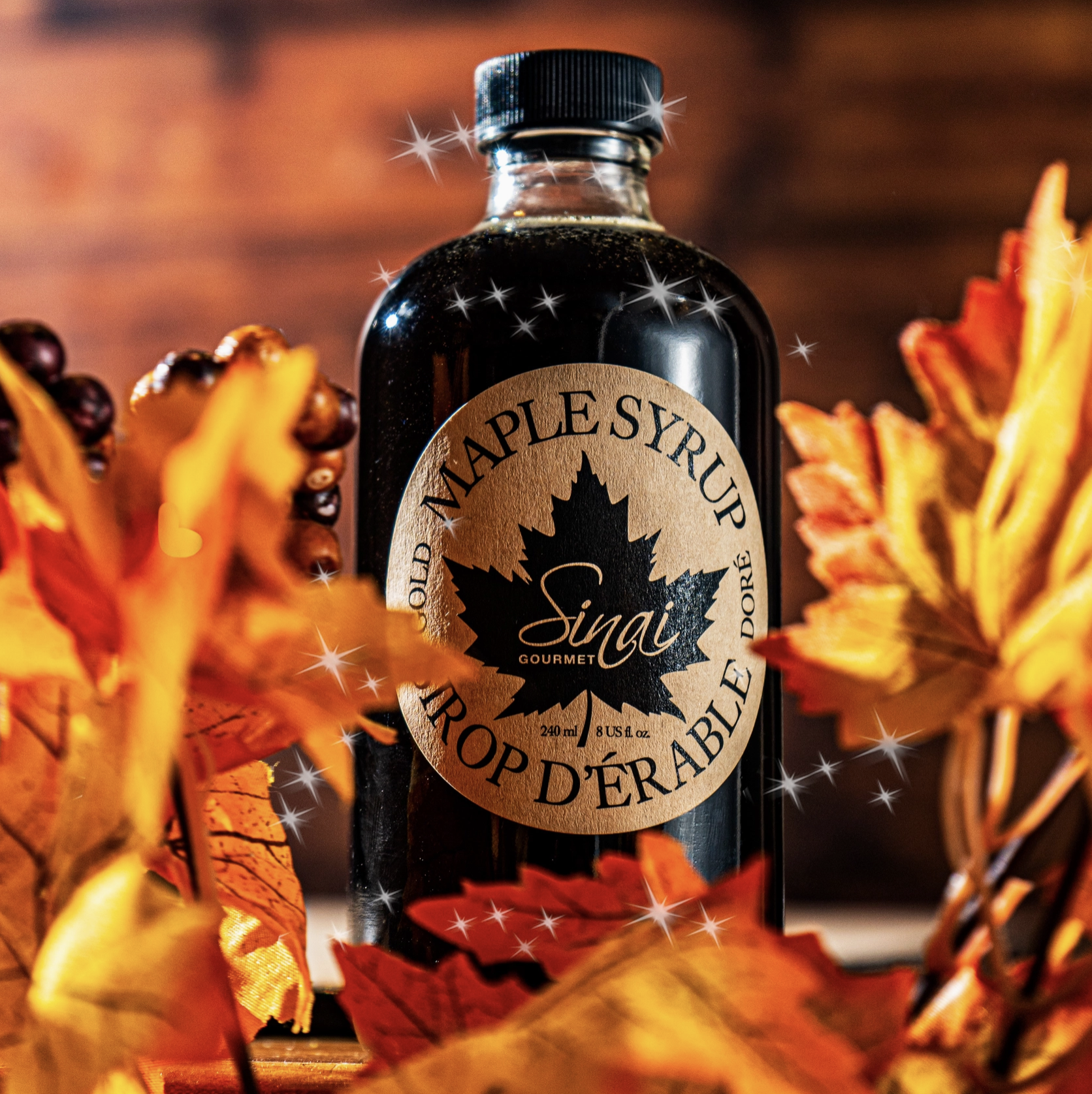 Real Canadian Maple Syrup (Organic) Dark- Sinai Gourmet - Image 3
