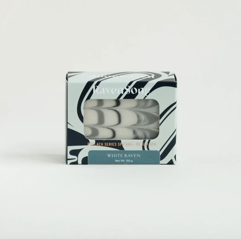 White Raven Artisan Soap - Potlatch Series- RavenSong Soaps