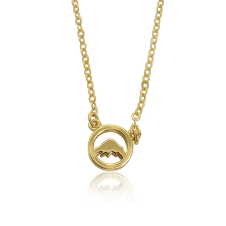 Beaumont Coast Mountain Adjustable Necklace  Gold- Joie Designs