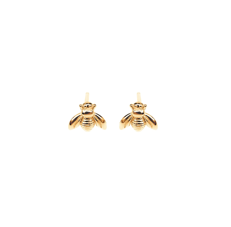 Erlea- Little Bee Stud Earrings Gold- Joie Designs