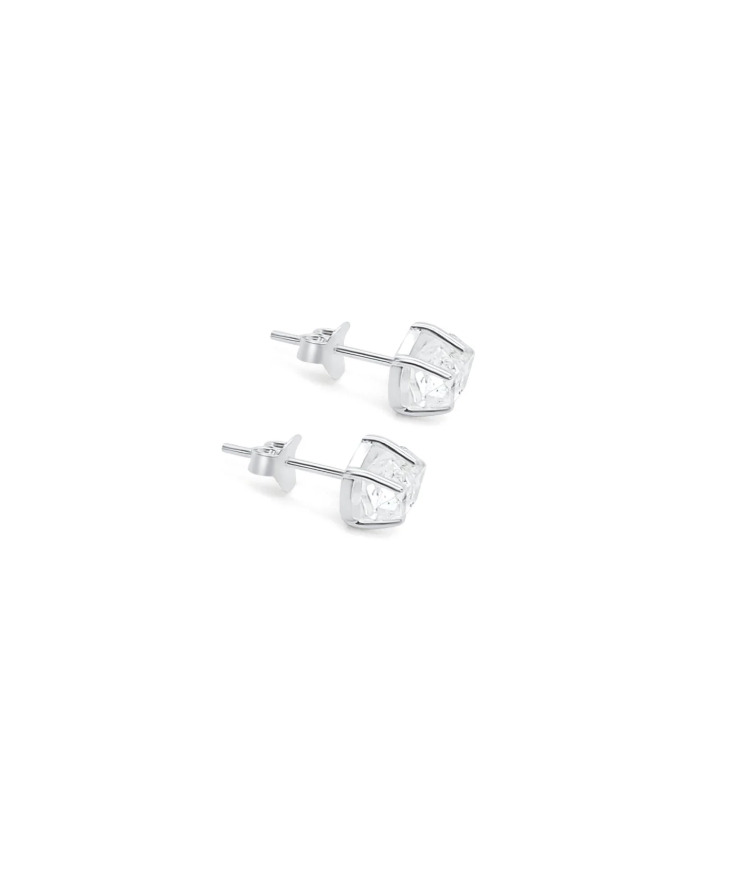 Herkimer Diamond Silver stud earrings- Joie Designs