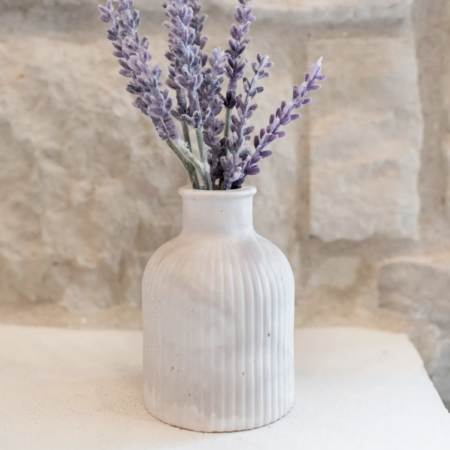 Stoneware Collection - Bud Vase Limestone
