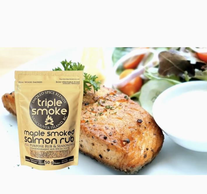 Triple Smoke - Maple Smoked Salmon Rub - Image 2