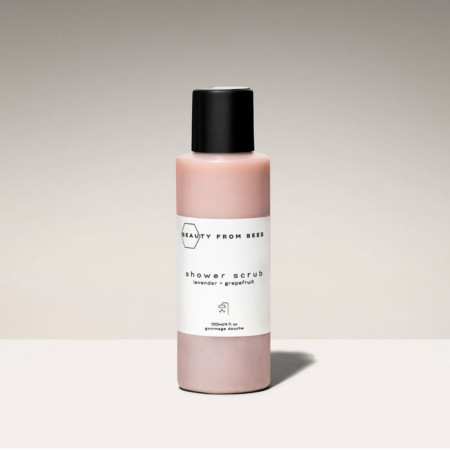 Natural Shower Scrub (Grapefruit + Lavender) Beauty From Bees