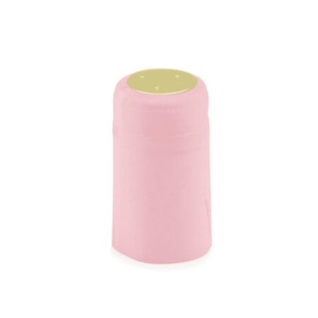 Shrink Caps Light Pink 100 /Pack