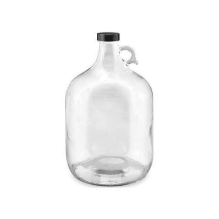 Gallon Glass Jug- Clear 128 Fl. Oz. / 3.8 L