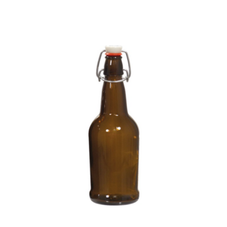 EZ Cap  500ml Amber Glass Bottle