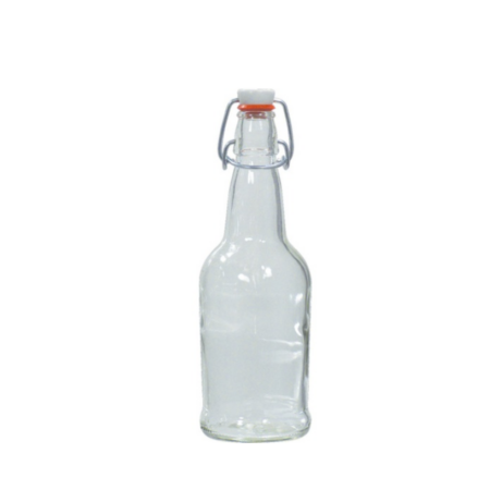 EZ Cap 500ml Clear Glass Bottle