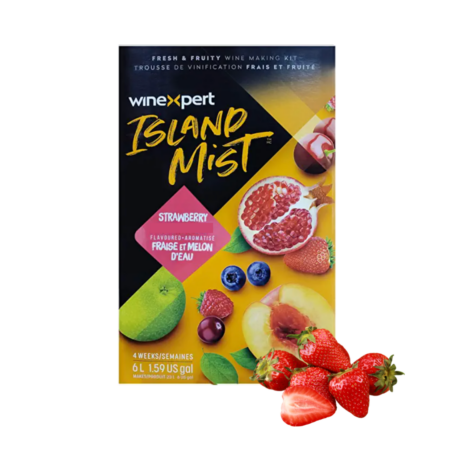 Island Mist Strawberry Fruit Wine - Take Home Wine Kit