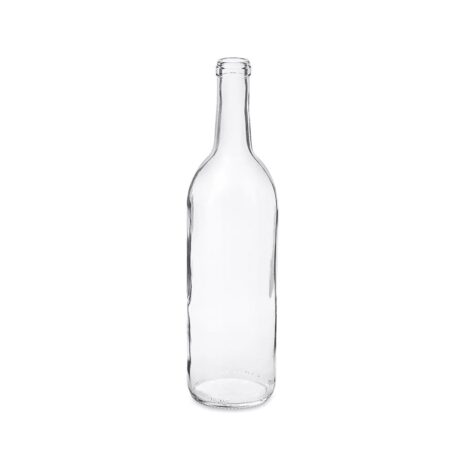 Wine Bottle Bordeaux Clear 750ml